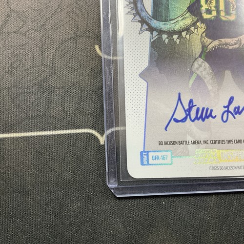 2025 Bo Jackson Battle Arena - STEEL AUTOGRAPH Sea largent - Steve Largent SSP - Bild 6 von 10