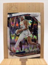 2025 WNBA Panini Prizm Kiki Iriafen # 72 White Seismic Wave Prizm (RC) Mystics