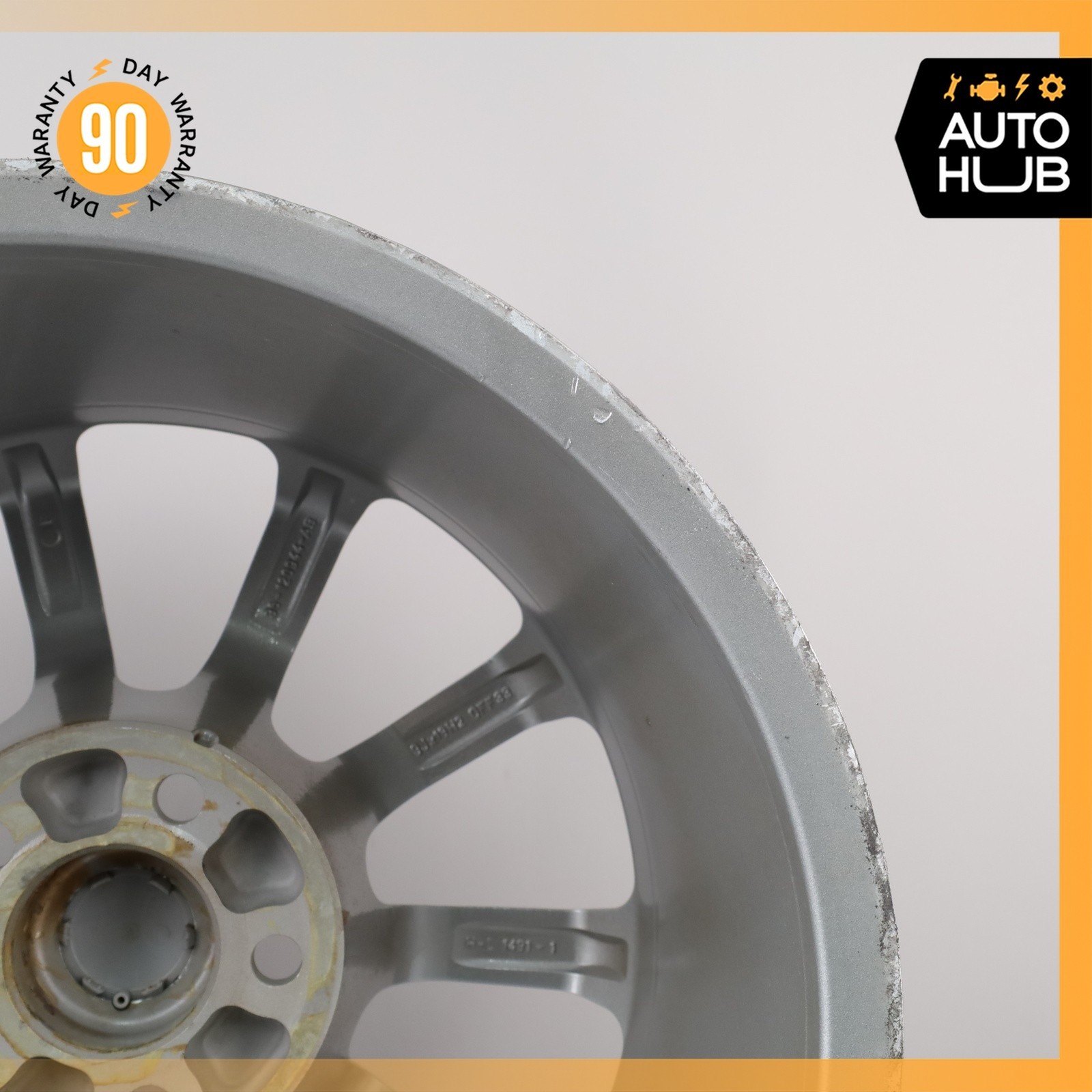 00-04 Aston Martin DB7 Vantage 9 x 18 18" Rear Wheel Rim 36120944AB OEM