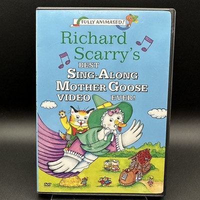 Richard Scarry's Best Sing Along Mother Goose Video Ever! (1994) DVD OOP