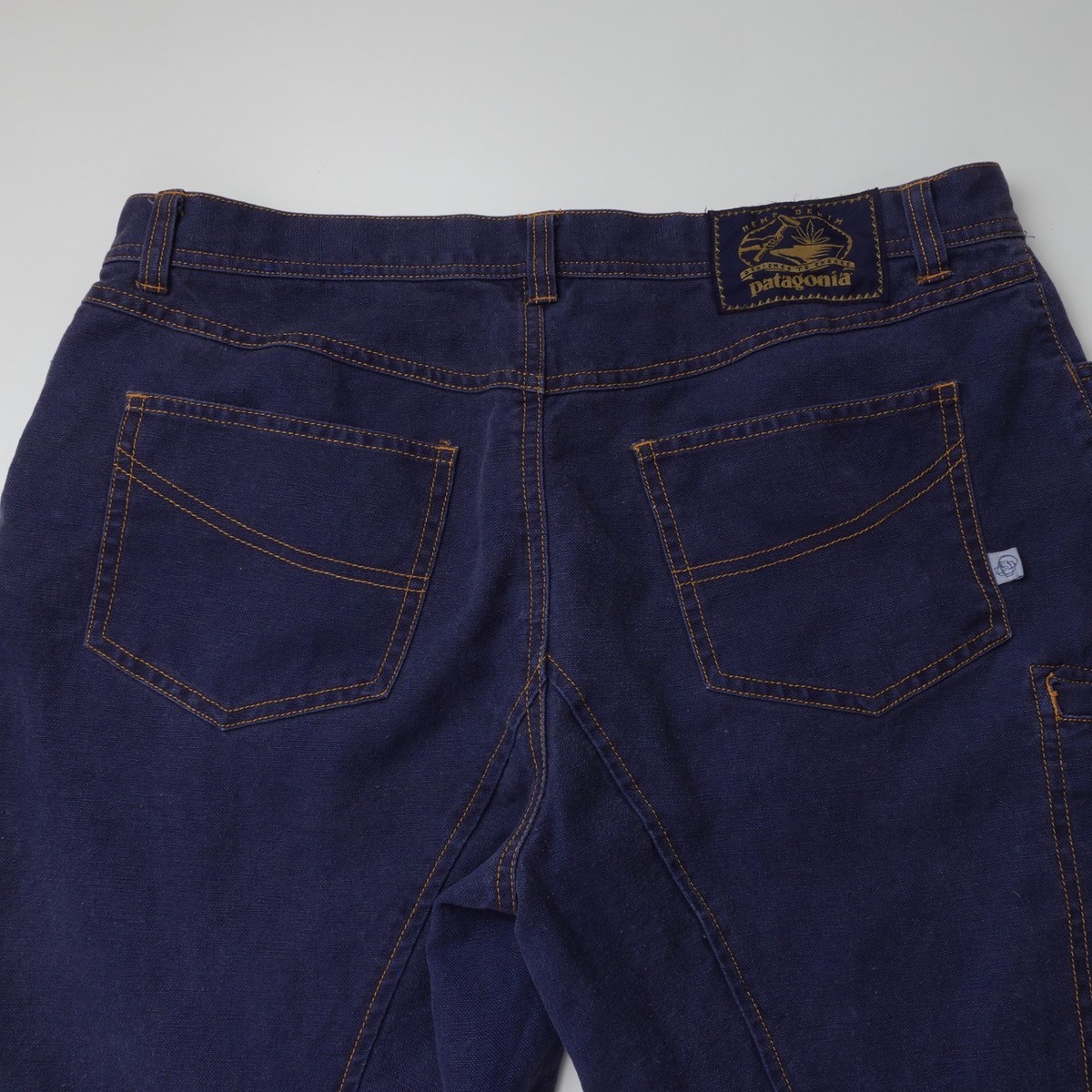 Vintage 90s Y2k Patagonia Rhythm High Wire Hemp Jeans Wide Leg 