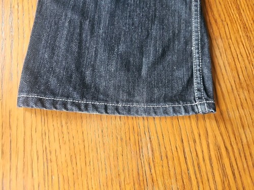 Ecko Unltd Baggy Jeans 30x30 Faded Black Wash - Picture 5 of 12
