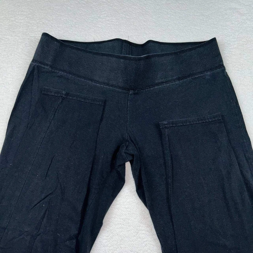 Leggings Bongo Vintage Cintura Alta Cónicos Mamá Activos Negros Elastizados Para Mujer M Foto 2 de 4