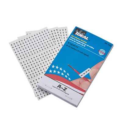 IDEAL Electrical 44-148 Wire Marker Booklet, A to Z
