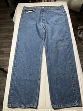 Levi  s 501xx Jeans Men  s 40x30 Made in USA Button Fly Blue Denim Vintage 1994