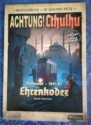 Achtung! Cthulhu   Ehrenkodex Nullpunkt 1941-42 / Wie neu | Uhrwerk