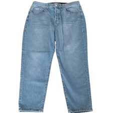 Torrid Feel The Fit High Rise Button Fly Blue Jeans Light Wash Denim Pants 16R