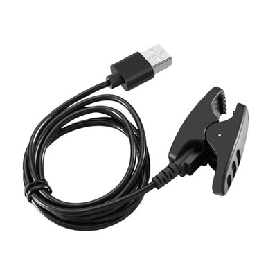 Ersatz-USB-Uhrenladekabel Mit Ladeclip Für Suunto-Uhren - Schwarz