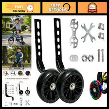 Kids' Bicycle Training Wheels, Flash Stabilizers for 12-20 Inch Single Speed Bik
