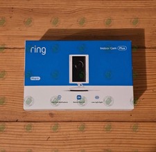 Ring Indoor Cam Plus, Plug-In, Retinal Vision 2K, White - NEW and SEALED