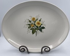 Vintage Sabin China Yellow Rose Platter