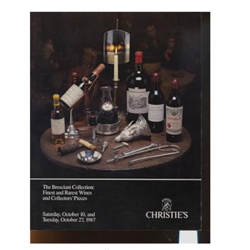 Breaciani Collection Catalog Finest And Rear Wines And Collectors Pieces Oc 1987
