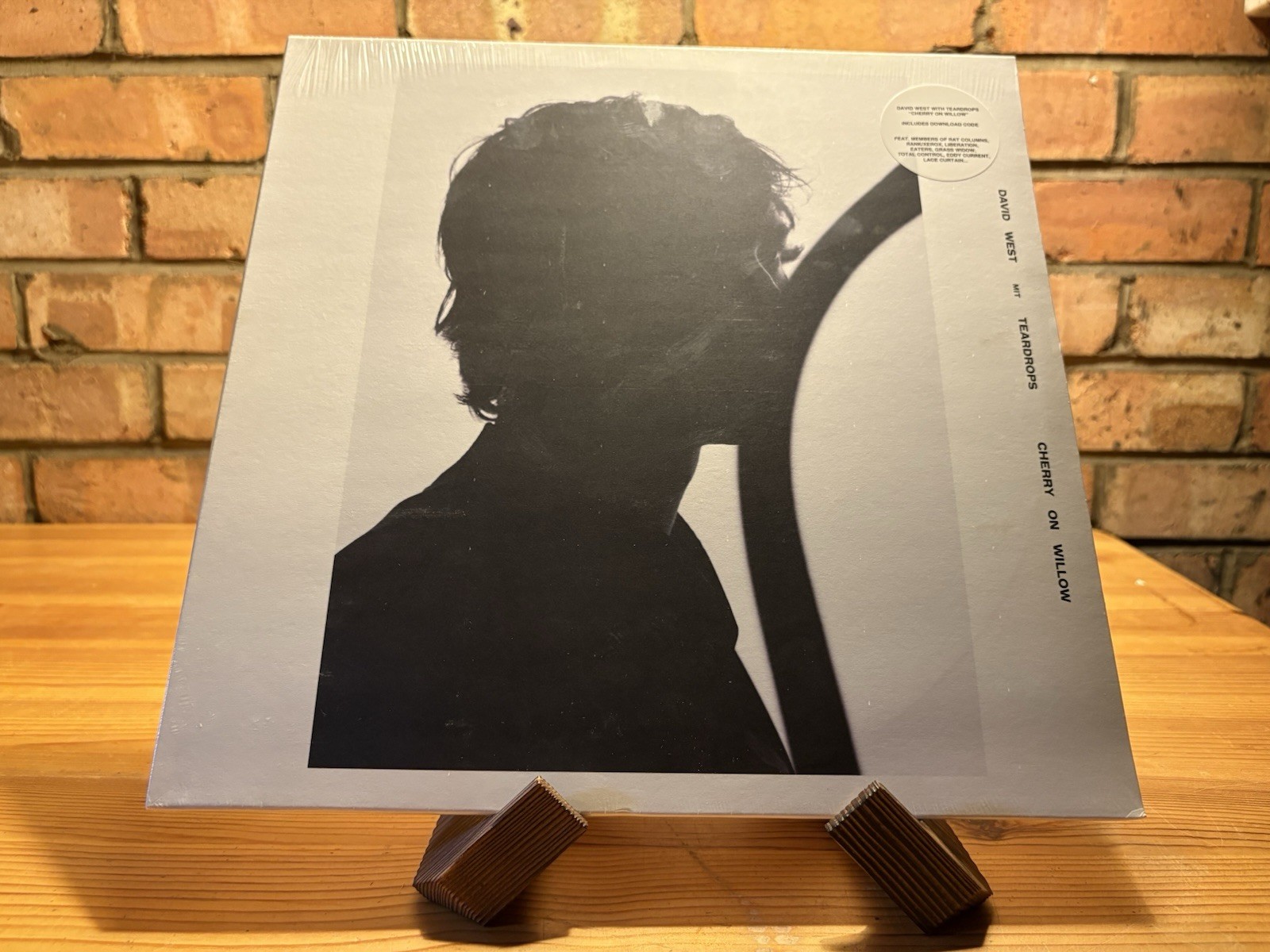 David West With Teardrops - Cherry on Willow New And Sealed 12"" Vinyl LP 2017