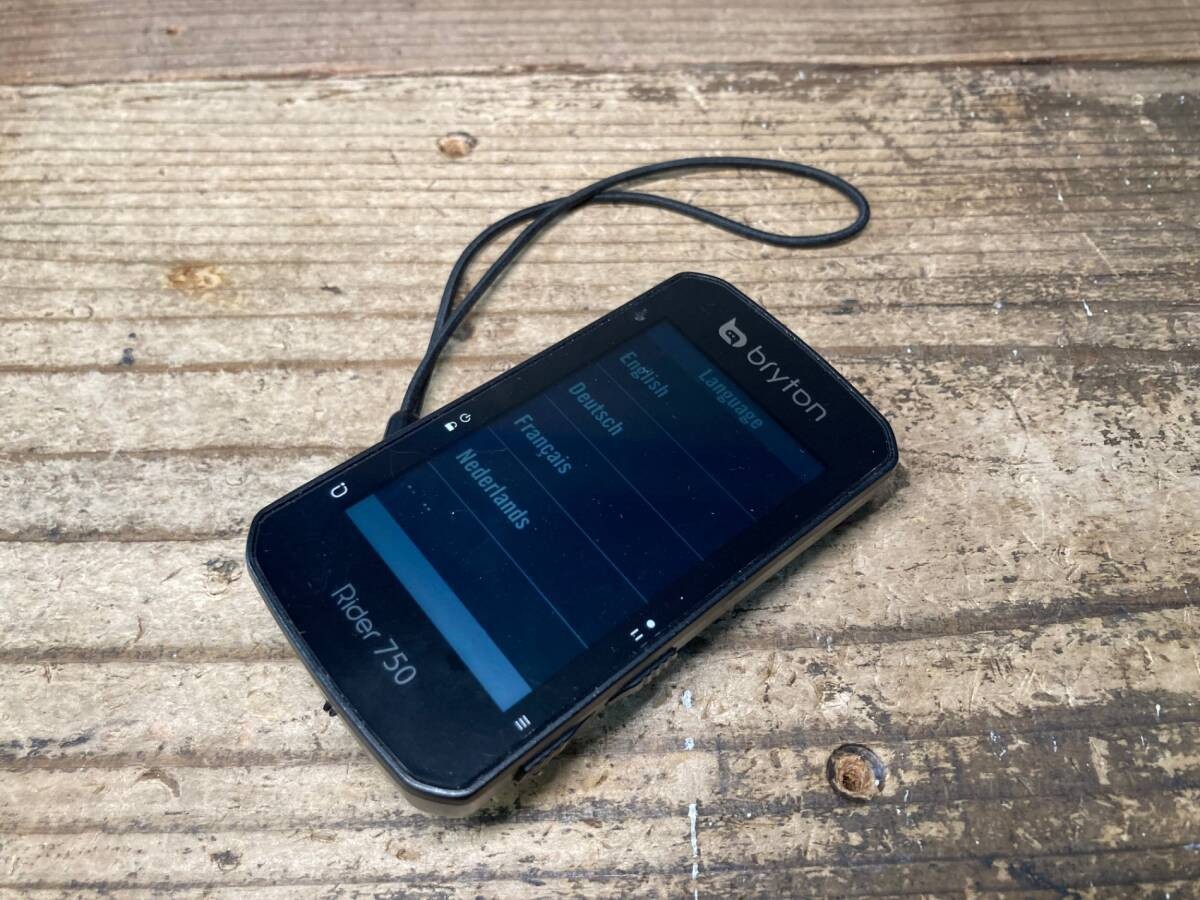 Bryton Rider 750 GPS Cycling Computer Touchscreen Wireless