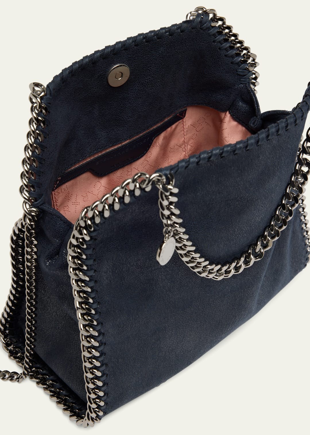 Stella McCartney NWT Mini Falabella Top Handle Bag (ORIG. $1350) NAVY image 4