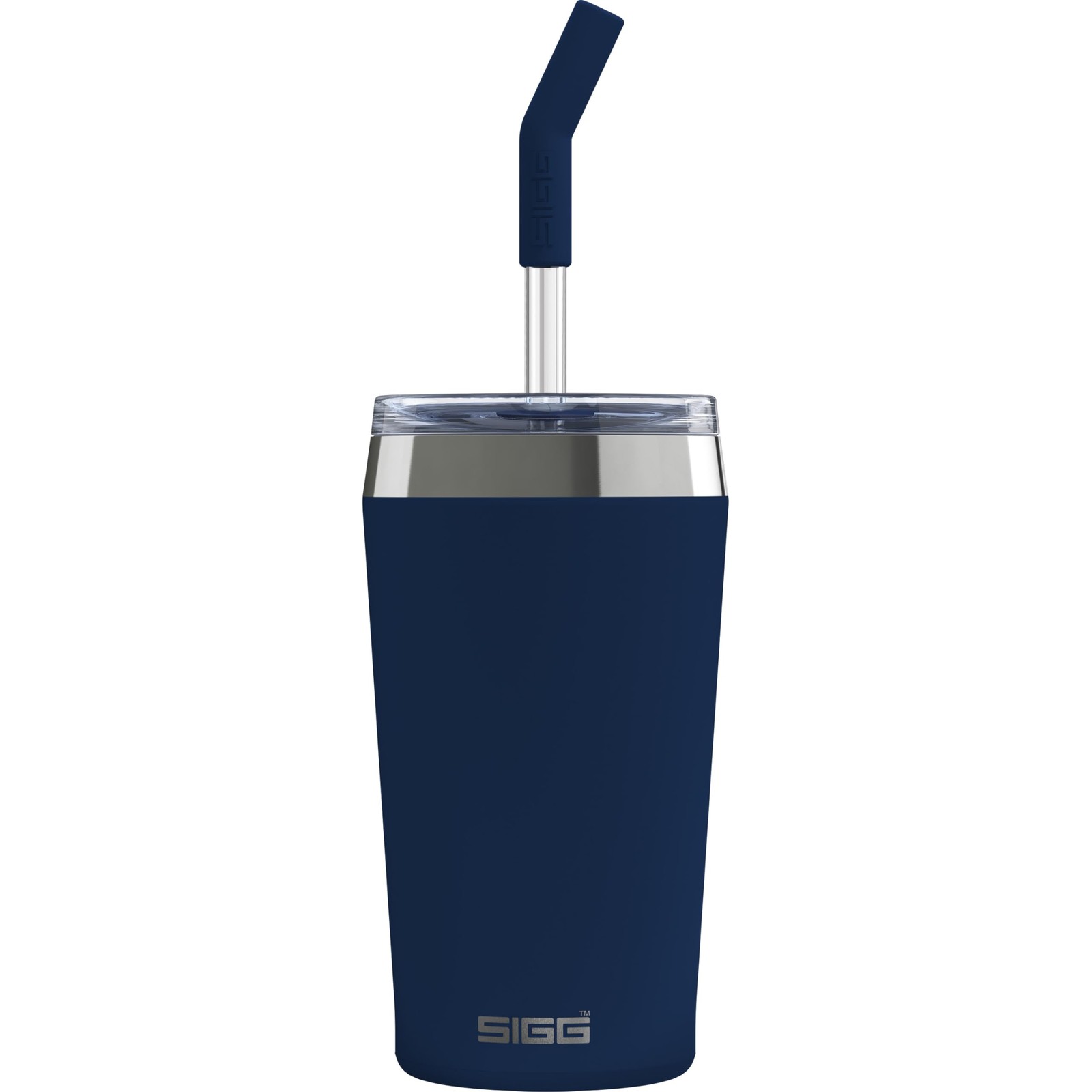 Insulated Helia Travel Mug - Stainless Steel Tumbler with Lid & Straw