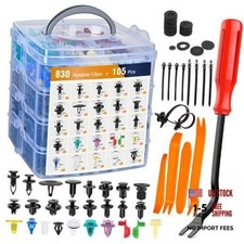 935Pcs Car Push Retainer Clips Auto Fasteners 830Pcs Clips Remover