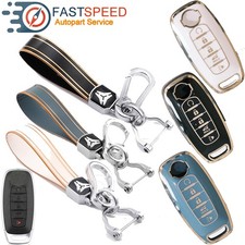 For Nissan Altima Armada Rogue Murano Sentra 5 Button Remote Key Cover Fob Case