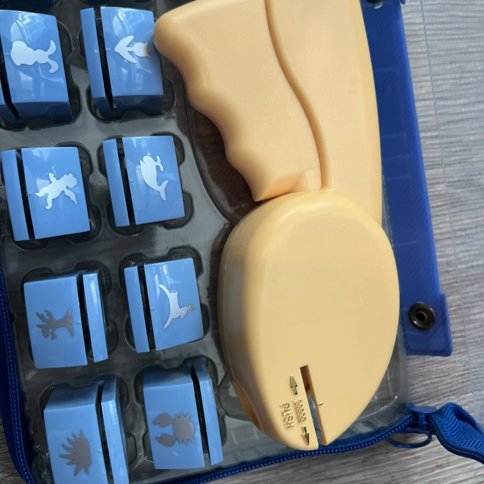 Kraftix Magnetic Paper Punch Kit – 12 Interchangeable Paper Hole Punches Case - Image 4 of 4