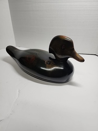 Valerie Bundy Ducks Unlimited Special Edition 1987-1988 Holz Figur Lockvogel braun - Bild 1 von 6