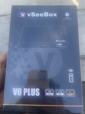 VSEE Box V6 Plus Android 14.0 TV Box, 4GB RAM, 64GB Storage