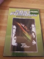 THE FAST AND THE FURIOUS: THE ORIGINAL DVD - Promo Sticker - New  Sealed