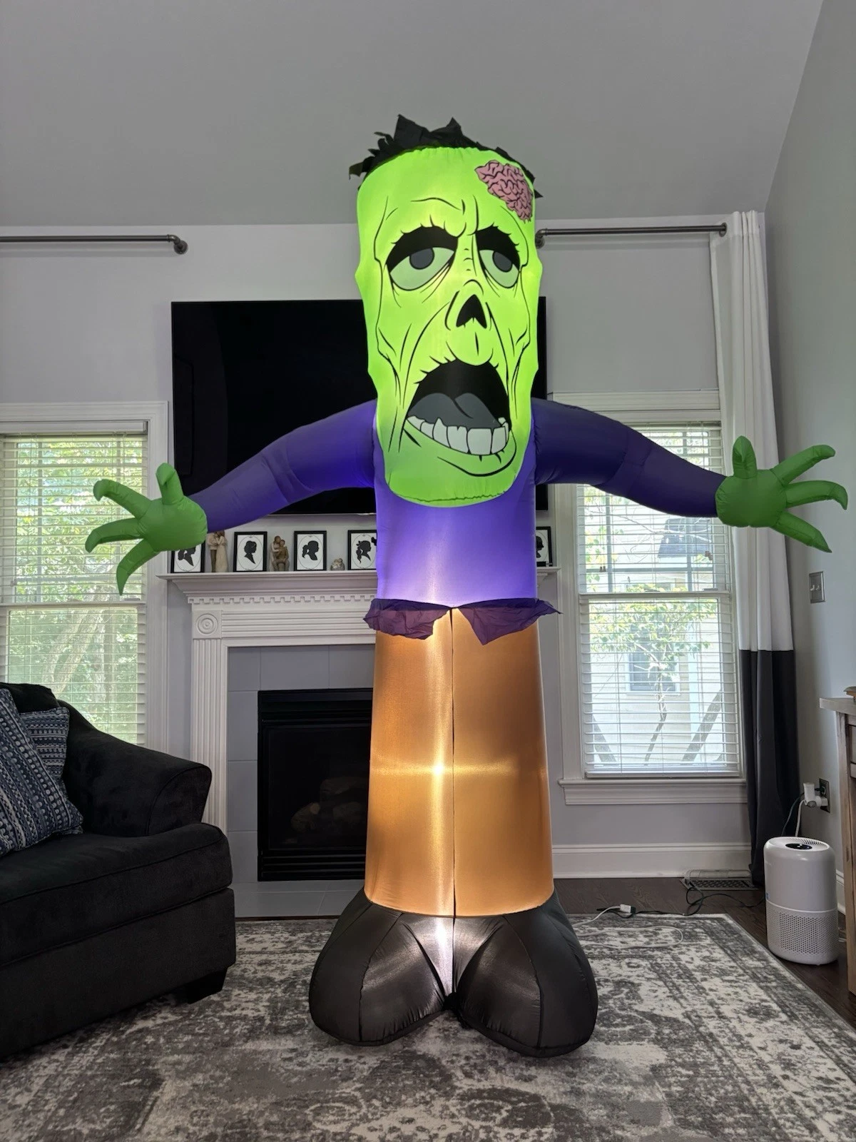 Gemmy Airblown Inflatable Prototype Animated Halloween Yard Decoration