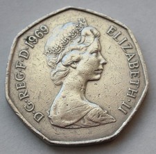 British 1969, Fifty Pence