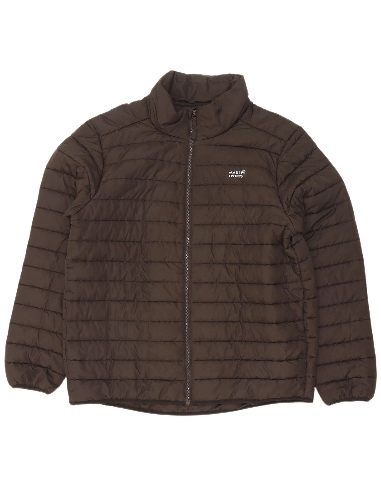 Maui Maui Mens Padded Jacket UK 42 XL Brown Polyester BF15