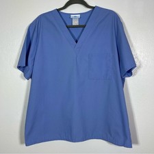 SB Unisex Scrubs, Scrub Top. Size Large. In good used condition 