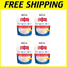 Unrefined Mineral Salt - Real Salt 4 Pack, 26oz Pouches