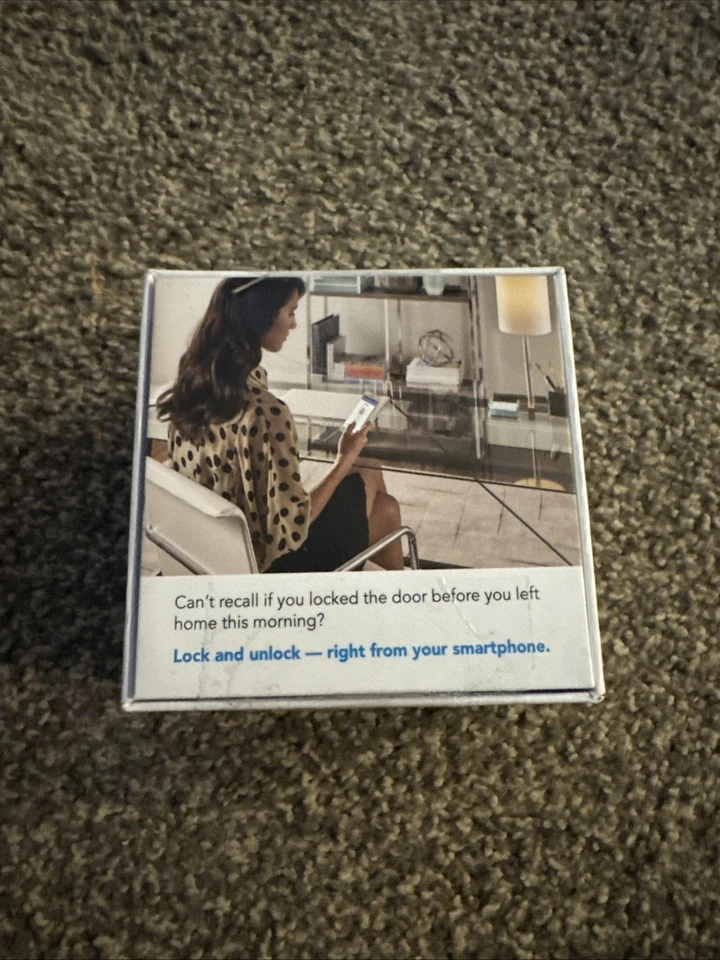 Schlage BR400 Sense Wi-Fi Adapter, White (2.4GHz WiFi only) - Image 3 of 4