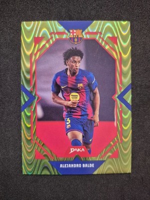 2025-26 DAKA Top Audience FC Barcelona, Alejandro Balde, Yellow Wave /199