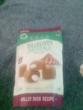 Presidio Pill Buddy Naturals Duck Recipe Treats 30 Count New Sealed