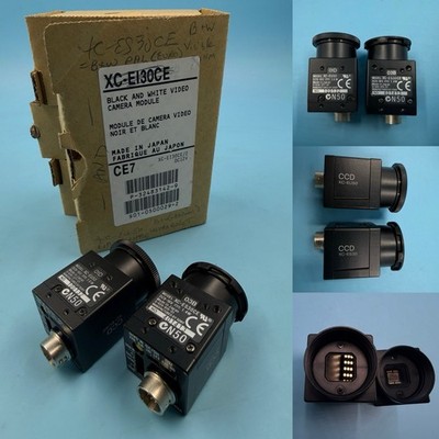 Sony Pair Of  XC-EU50 & ES30CE CCD industrial Camera Barely Used
