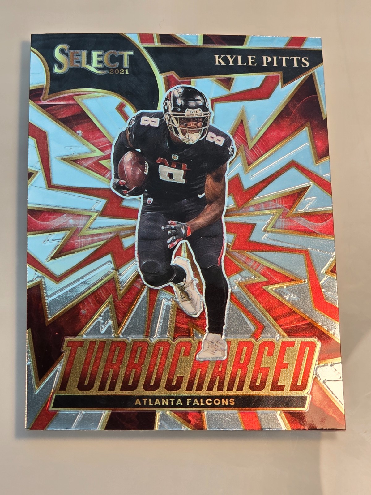 2021 Panini Select - Turbocharged Kyle Pitts #TUR-10 (RC)