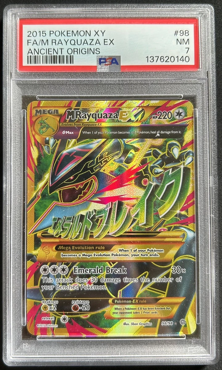 Rayquaza Pokémon TCG Ultra Rare XY Individual Collectible Card