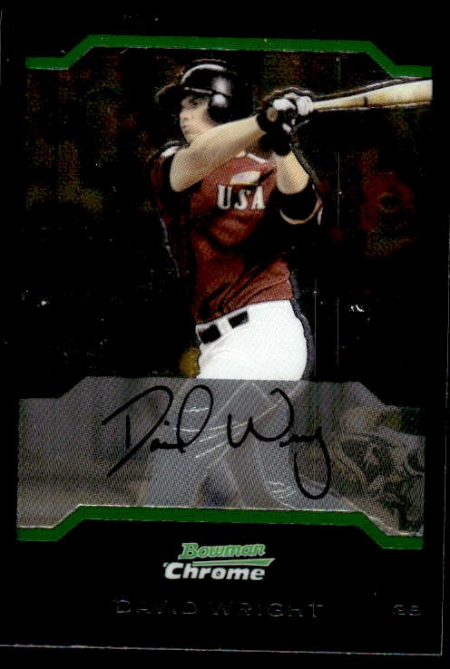 David Wright 2004 Bowman Draft Picks & Prospects Chrome #BDP161 Mets ESE