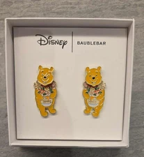 Disney Baublebar Winnie The Pooh Earrings Hunny Pot Dangle Earrings One Pair New