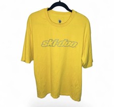 Ski-Doo BRP Mens Signature T-Shirt Soft Comfortable Cotton Short Sleeve Tee Sz L