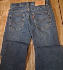 Levi's 511 Jeans Boys Youth 5 Reg 4-5 yrs Straight Dark Wash Denim Slim