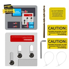 Generator Interlock Kit for Eaton, Cutler-Hammer BR Series, Homeline, and Square