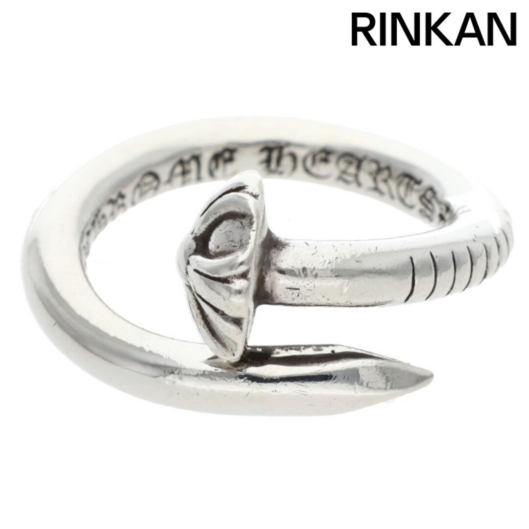Chrome Hearts NAIL CRSBALL Crossball Silver Ring Men Size 8.5 Used defa53918614d