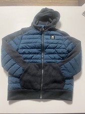 Hurley Boys Blue Youth Hybrid Jacket, Size Large 14/16