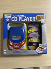 New In Box Navistar Portable CD Player for Children Vintage 90s Toy