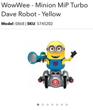 MINIONS Rare Despicable Me 3 App controlled Robot Is In Hand  Ready To Ship NIB