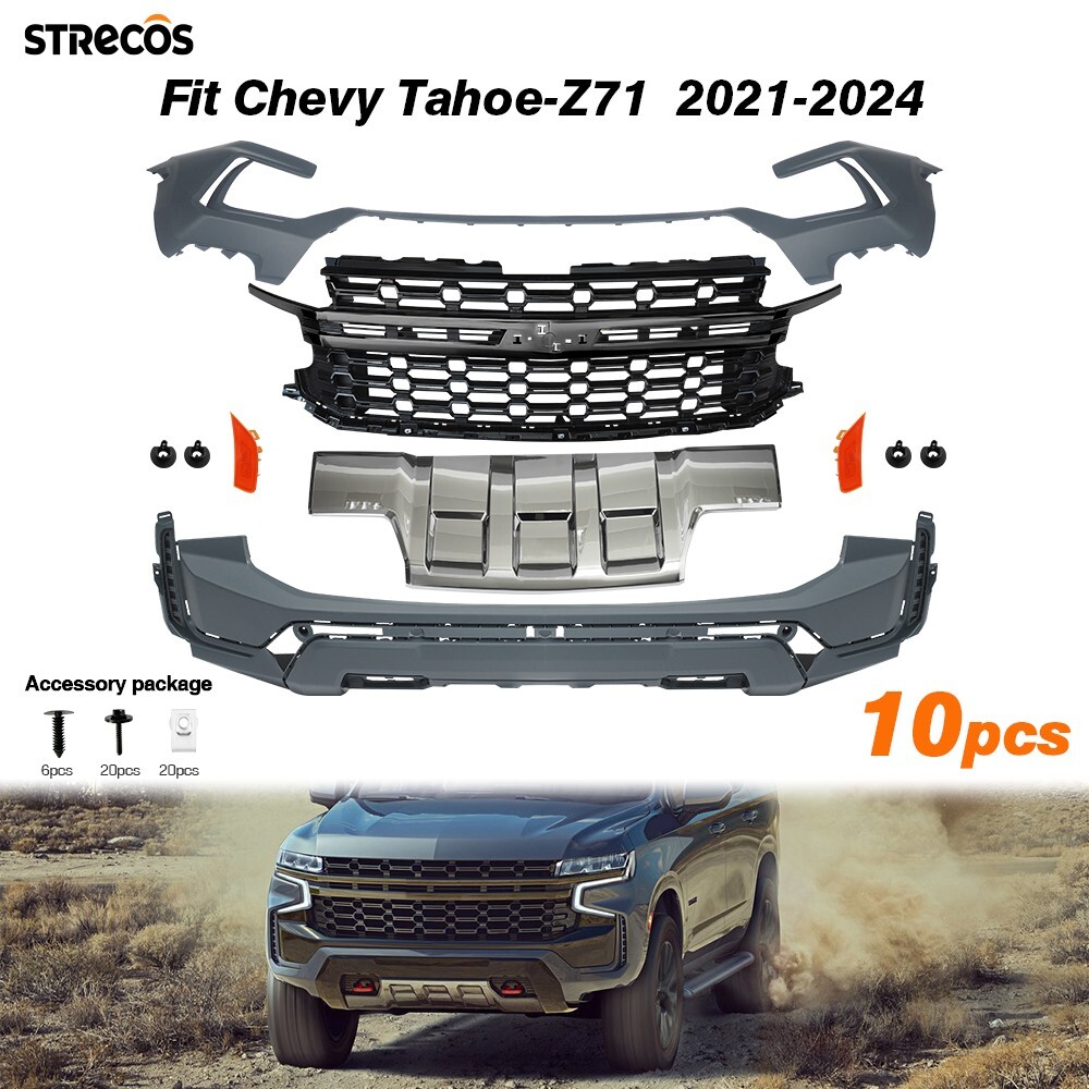 2021-2024 Chevy Tahoe Z71 Front Bumper Cover OEM# 87813939