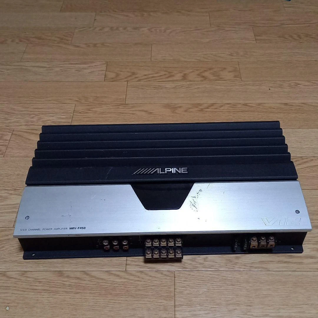 Alpine MRV-F450 5/4/3 Channel Power Amplifier Tested Working
