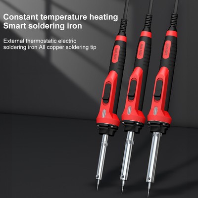Soldering Iron Electric Gun Adjustable Temperature 100W Welding Solder Wire Kit