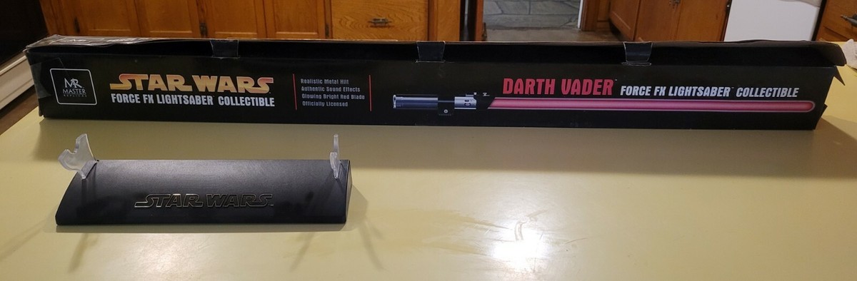 2005 Master Replica Star Wars Darth Vader Force FX Lightsaber